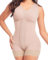 DELIÉ 086 Shapewear mit hoher Kompression, Bauchkontrolle, Fajas Colombianas Moldeadoras, extra fest, Shaper für Damen, Beige, XXS