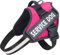 Belababy Harnais pour chien doux anti-traction réglable avec boucle de sécurité, réfléchissant et respirant pour dressage en plein air (rose)