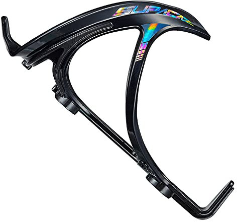 Supacaz Manta Cage Portaborraccia Unisex Adulto, Nero, Taglia Unica