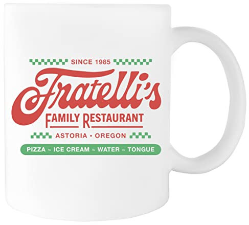 Suzetee Fratellis Restaurant Goonies Astoria Oregon Tasse À Boire Ceraminc Tasse Blanche