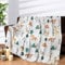 Kuscheldecke Kinder Tiere, Weich Waldtiere Kuscheldecke Flauschig Decke Dschungel Safari Tiere Blanket Flanell Fleecedecke Wohndecke Sofa Waldtiere Überwurfdecke Plüsch für Jungs Couch Sofa 130x152cm