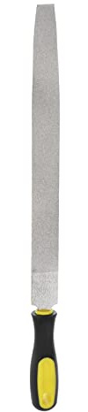 sourcing map Lime plate diamantée de 30,5 cm grain 80 avec poignée en plastique pour métal, verre, bois, pierre, polissage, gravure