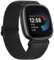 Vancle für Fitbit Versa 4 Armband Damen Herren,Nylon Verstellbares Ersatzarmbänder für Fitbit Versa 3 Armband/Fitbit Sense 2 Armband/Fitbit Sense Armband(Schwarz)