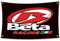 ENMOON Betas Racing Flagge, Banner, 90 x 152 cm, Motorrad-Rennflagge, Laden, Garage, Männerhöhle, Dekoration