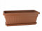 Gerimport Macetero Rectangular con Plato 75 x 31 x 28 cm