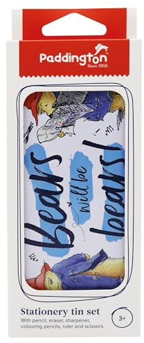 Robert Frederick RFS14597 Paddington Stationery Tin, Brown