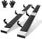 VEVOR Trittbretter Kompatibel mit 2009-2018 Dodge Ram 1500/2010-2023 Ram 2500/3500 (einschließlich 2019-2023 Classic) Crew Cab, 201 Edelstahl-Seitentrittbretter 227 kg, 152,4 mm, 2 Stück