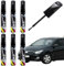 Hyran Auto Lackstift, 6 Pcs Autolack Kratzer Entferner, Auto Reparatur Lack Auto Pinsel, Autolack Reparaturset, Autolack Reparaturset für Lackpflege, Lackreiniger, Kratzerreparatur (Schwarz)