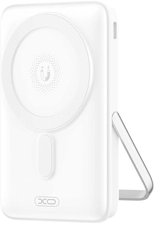 XO Magnetischer Powerbank 30W unterstützt das Schnellladeprotokoll 10000mAh Weiß