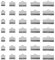 PATIKIL 6mm/8mm/10mm/13mm/16mm Ribbon Ends Crimp Clamp 150pcs Pinch Crimp End Bracelet Bookmark Cord Ends Fasteners Clasp for Leather DIY Craft Jewelry Making White K