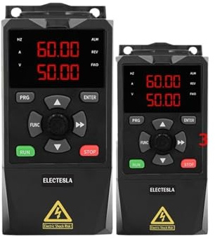 QEFHSVVZE Convertisseur de fréquence VFD 1ph à 3ph, entrée 220V, Sortie 3ph, 0,4-3kw, variateur de fréquence for Moteur triphasé(0.4KW)