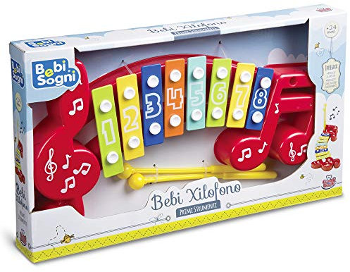 Grandi Giochi brn70118 – Bebi Xylophon 8 Tasten – Träume