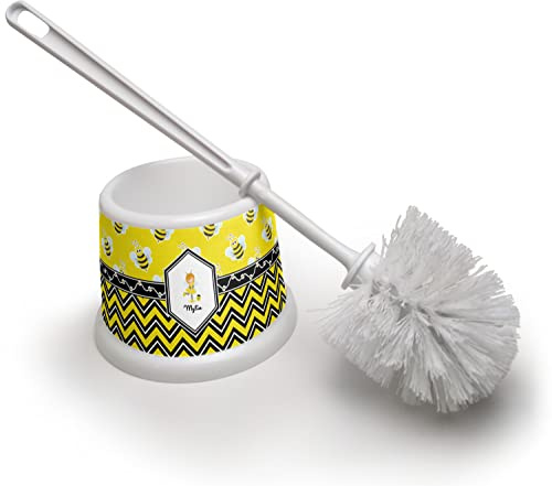 YouCustomizeIt Personalized Buzzing Bee Toilet Brush