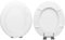 HYDRO HOME Tavoletta Wc Compatibile con SCULTURE 2 o NEW HATRIA SPEA, Copriwater In Legno Rivestito Con 2 mm Di Resina Colore Bianco, Cerniere Fissaggio Dall'alto MADE IN ITALY