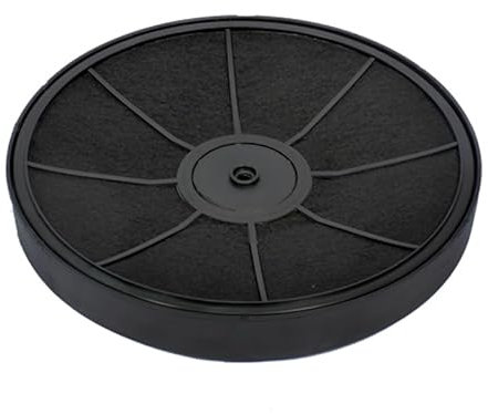 LUTH Premium Profi Parts 2x Aktivkohlefilter 233mmØ kompatibel mit Wpro 484000008636 E233 Indesit C00090694 Bosch 11005728 DHZ2701 Miele 4965503 DKF7 AEG 902979359 MCFE42 E3CFF57 Dunstabzugshaube