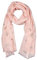 Wrendale Designs von Hannah Dale, Schal, 70 x 190 cm, Rosa - Maus, 70cm x 190cm