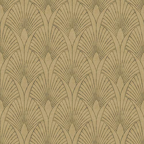 Papier peint 374272 Livingwalls New Walls Papier peint intissé Métallique Marron Beige / crème Papier peint pas cher