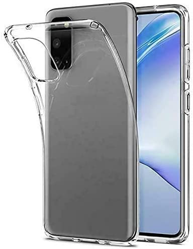 Cracksin Silikon Hülle Kompatibel mit Samsung Galaxy S20 FE Dünn Durchsichtig Case Transparent TPU Schutzhülle Soft Matte Anti-kratzt Handy Case Cover