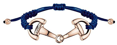 DIMACCI ARMBAND - NICE & EASY (Marineblau + Rosé Vergoldet)