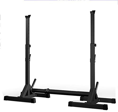Squat rack Kniebeugenständer Siamese Bankdrücken Langhantelständer Multifunktionale Fitnessgeräte Verstellbare Halterung Krafttrainingsständer Indoor Gym