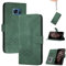 Genlision Funda Compatible con Samsung Galaxy S7 Edge,Flip Leather Edition,Funda de Cuero PU con Cáscara de TPU, magnético, función de Soporte y Ranuras para Tarjetas-Verde