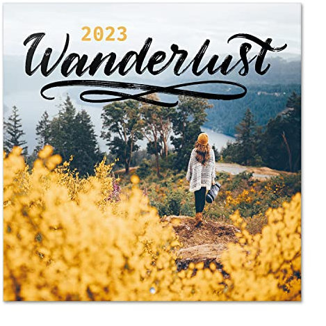Grupo Erik Wandkalender 2023, Wanderlust Wandkalender, Kalender zum Aufhängen, Kalender 2023 Wandkalender, Familienkalender 2023, offizielle Lizenz, FSC zertifiziert, CP23045
