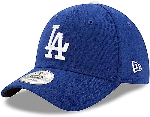 New Era MLB Team Classic 39Thirty Stretch Flex Fit Hat Cap, Los Angeles Dodgers, L-XL