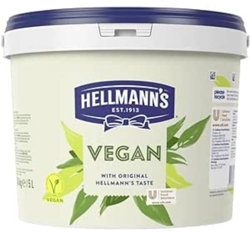 Hellmann's Vegan Mayonnaise 5L (4.74Kg)