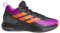 adidas Cross 'Em Up Select Mid Trainers Kids, Scarpe da Basket Unisex-Adulto, Core Black/Purple Burst/Impact Orange, 36 2/3 EU