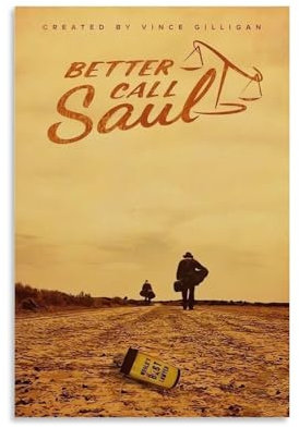 DEEBOW Better Call Saul Kunst-Poster, dekoratives Gemälde, Leinwand, Wandposter und Kunstdruck, modernes Familienschlafzimmer-Dekor-Poster, 20 x 30 cm