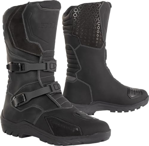 Büse Adventure wasserdichte Motorrad Stiefel, schwarz, 46