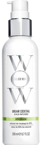 Tudor WOW Dream Cocktail Kale Infused – 50% stronger hair in a single use, Clinically proven to reduce breakage by 50%, Powerful heat protectant, Helps repair split ends
