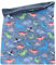 Wollhuhn Kinder Long Loop MAXI Halswärmer/Schlupf-Schal Extra Lang Jungen/Mädchen Viele Motive 20240201 (Baumwolljersey, Dinos Grau/Bunt)