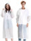 Akxlax 2 Stück 2 Stück Regenponcho Durchsichtig Unisex, Regenmantel Mehrweg Atmungsaktiv Ultraleicht, Poncho Wasserdicht Damen Herren für Festival Wandern Camping Reisen, Transparent Weiß