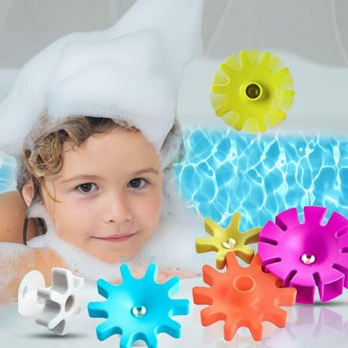 Baby Badewannenspielzeug,Spielzeug ab 1 2 3 Jahr Ritzel Baby badewanne,Puzzle Spiele badespielzeug Geschenke für Kinder