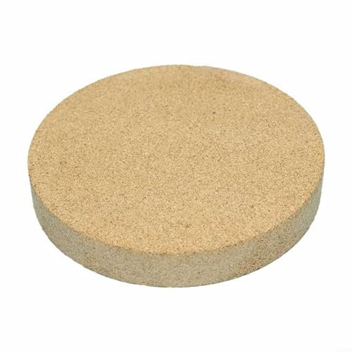 CNANRNANC Feuerfest Vermiculite Platte Feuerfeste Ziegel Feuerplatte Hitzebeständige Ziegel Vermiculit Feuerplatte Kaminlochabdeckung Brandschutzplatte Kamin(140 * 50mm)