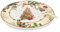 Fade Piatto torta, panettone natalizio in porcellana con paletta Alya 30 cm