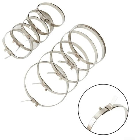 A Reliable Choice 10 PCS Stainless Steel Clamps for Axle CV Boots Maintenance