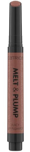 Catrice Melt & Plump Juicy Lip Plumper, Lippenbalsam, Nr. 030, Braun, feuchtigkeitsspendend, volumengebend, vegan, ohne Konservierungsstoffe, ohne Parabene, ohne Mikroplastikpartikel, 1er Pack (1.8g)