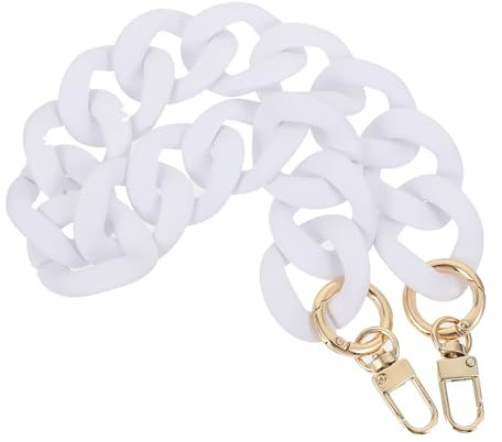 DIYEAH Taschenkette Acryl Ersatzkette Für Tasche Unterarm Schultertasche Kette DIY Verschluss Einzelne Gebrauch