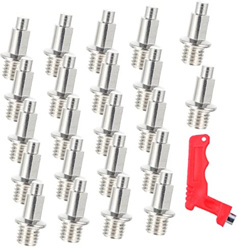 WESIEVYA Set Di Chiodi Per Scarpe Da Pista Chiodi Da Corsa in Metallo Per Atletica Leggera Per Scarpe Uomo E Competizioni