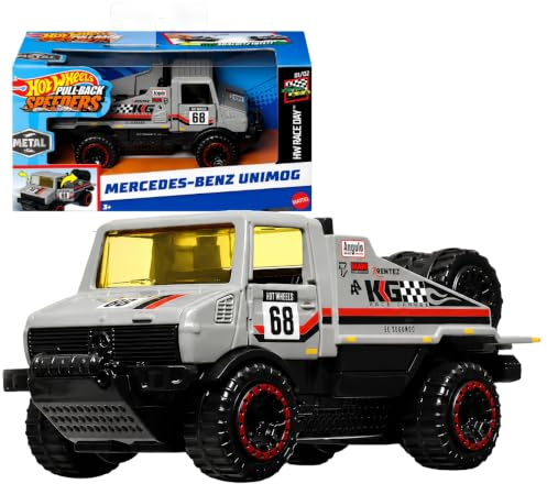 Hot Wheels Pull-Back Speeders Mercedes-Benz Unimog
