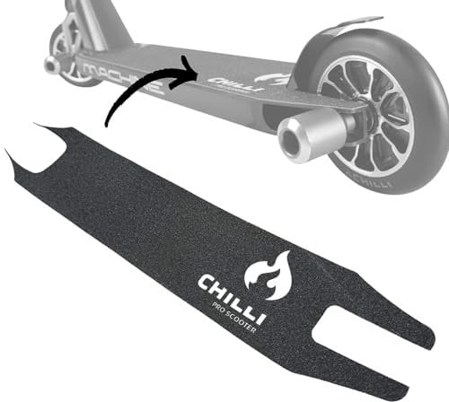 F26 Chilli Pro Stunt-Scooter Griptape 5000 Reaper Cole Beast C50 C53 I Kinder I Tret I Roller I Anti Rutsch Deck I Sand Papier I (C50 schwarz)