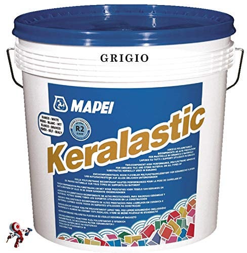 MAPEI KERALASTIC GRIGIO ADESIVO EPOSSI-POLIURETANICO BICOMPONENTE KG.5