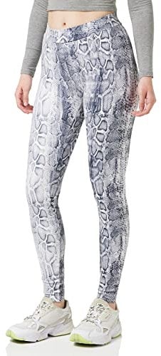 Urban Classics Damen Ladies Pattern Leggings Leggings,, per pack Mehrfarbig (snake 01653), W(Herstellergröße: 3XL)