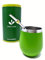 Novomates Kit Mate Argentino e Contenitore Yerba - Tazza a Doppia Parete in Acciaio Inox Con Bombilla - Set 237ml (Verde)