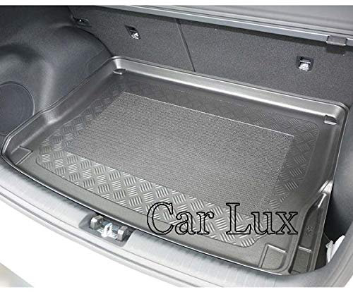 Car Lux AR05446 - Alfombra Bandeja Cubeta protector Maletero a medida y con antideslizante para Niro PHEV Hibrido