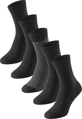 Schiesser Damen 5 PACK Socken Strümpfe Multipack - Stay Fresh, sortiert 1_173210, 39/42