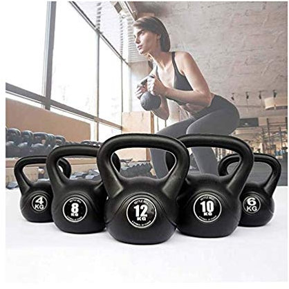 Kettlebells AGYH Black Fitness, Männliches Und Weibliches Muskeltraining, Squat Training Gewicht Langhantel Im Heim-Fitnessstudio ， 2 Kg/4 Kg/6 Kg/8 Kg/10 Kg/12 Kg/14 Kg