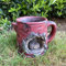 Darthome Ltd Outdoor Garden Cement Hedgehog Jug Pitcher Planter Freestanding Flower Plant Pot 21cm